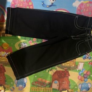 JNCO JEANS twin cannon jet black